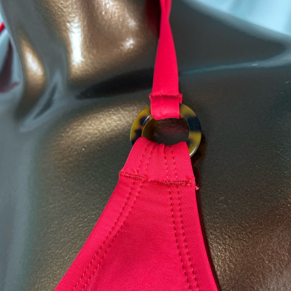 Tommy Bahama Pearl Novelty Halter Bikini Top - Large - New - Picture 3 of 5